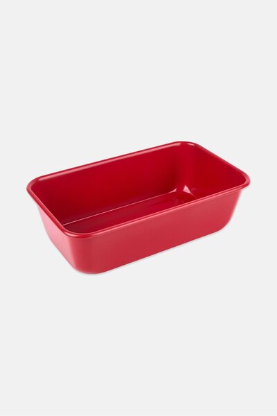 Phantom Chef Carbon Steel Loaf Pan, Red