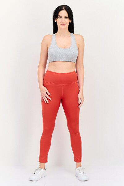 Aeropostale Women Sportswear Fit High Rise Outdoor Leggings, Red
