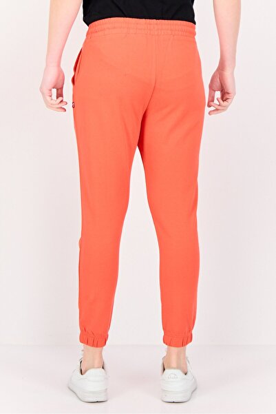 Levi's بنطال رياضي رجالي عادي برباط وشعار العلامة التجارية، أحمر