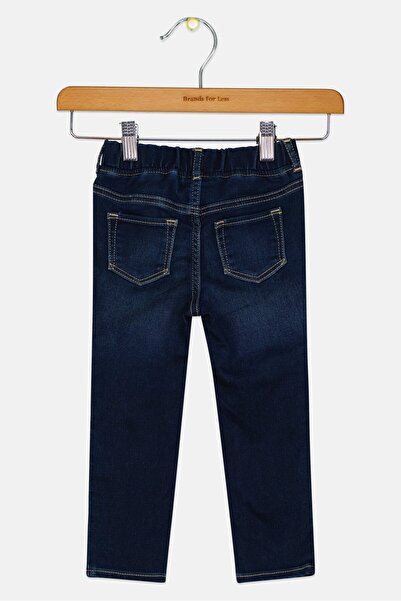 GAP Toddlers Boy Washed Strechable Jeans, Dark Blue