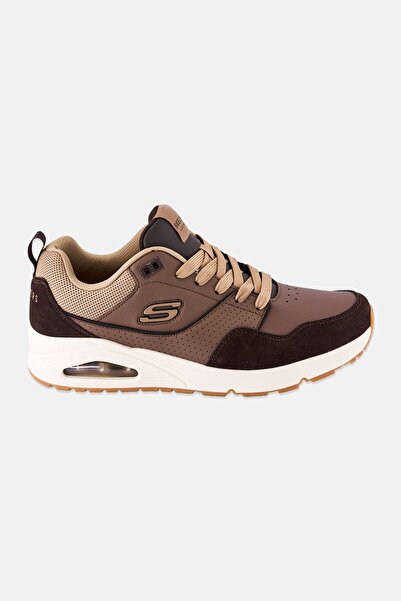 SKECHERS Men Retro One Lace Up Outdoor Shoes, Brown