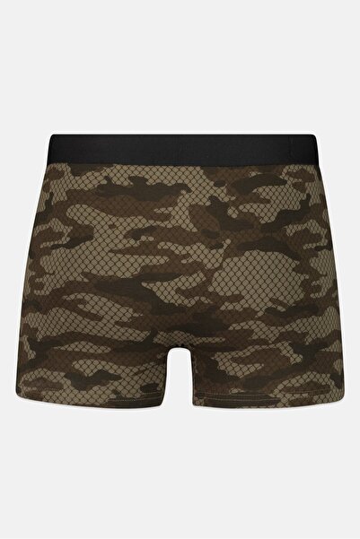 Tapout بوكسر رجالي بشعار مموه، 3 قطع، متعدد الألوان