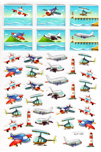 Limmy Sticker Kabartmalı A4 Boyutunda Stiker Defter, Planlayıcı Etiket-(lim10...