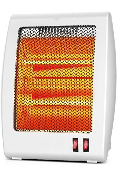 Generic سخان محمول صغير الحجم | إعدادات مزدوجة، مقبض مخفي، أمان عند الانقلاب، حرارة مشعة