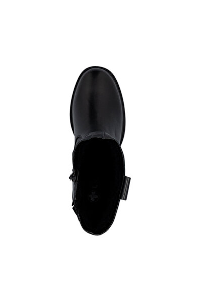 Rieker Casual boots, women, RIEKER, Y5257-00 black, genuine leather, with heel 38