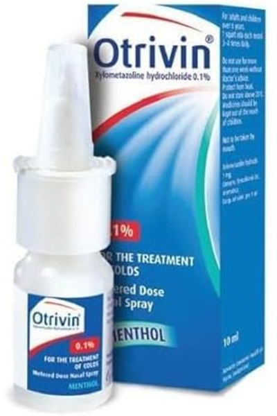 OTRIVIN بخاخ أنفي منثول 0.1% 10 مل