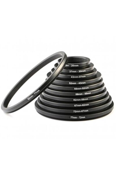 K&F CONCEPT Set adaptor filetat 11 în 1 pentru inele de înclinare