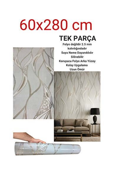 UKAB DEKOR Lüks Kendinden Yapışkanlı Esnek Köpük Beyaz Pvc Mermer Panel Banyo...