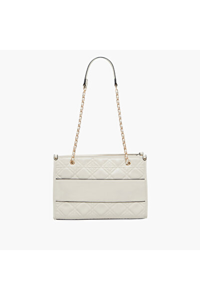 Adore Panelled Tote Bag with Double Handle