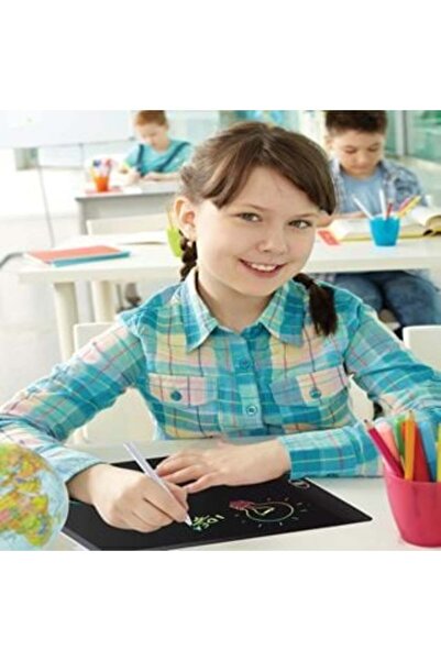 OEM Tabletă de scris pentru copii cu ecran LCD curcubeu de 12" și stilou