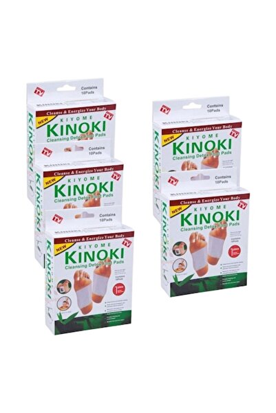 Kinoki Plasturi detoxifiante pentru picioare - Kiyome Kinoki, 50 bucăți