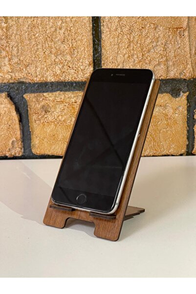 eryatex Telefon Standı Masa Üstü Ahşap Telefon Standı Telefon Tutucu Cep Tele...
