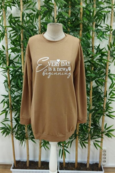 Mossta Μίνι φόρεμα με λαιμόκοψη με δύο κλωστές - Μπεζ