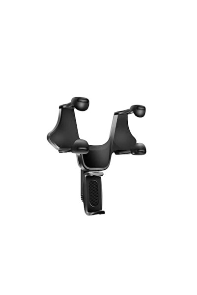 Doty Suport universal pentru telefon AutoMirror, ușor de montat, sigur, negru