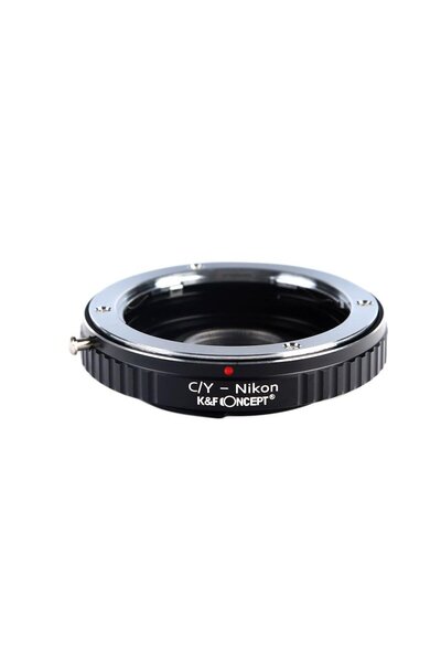 K&F CONCEPT Adaptor Kent Faith C/Y-Nikon pentru montură de sticlă optică de la Contax Yashica la Nikon KF06.081