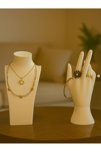 Mystoray مجموعة حامل مجوهرات عصرية