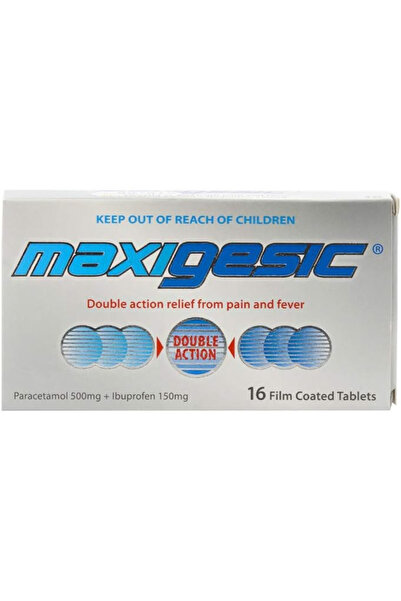 maxigesic أقراص جيسيك - 16 قرصًا
