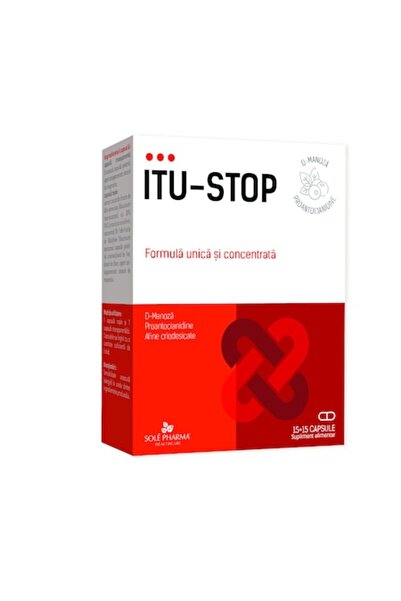 ITU-STOP Solepharm, Infecții ale tractului urinar, 30 capsule