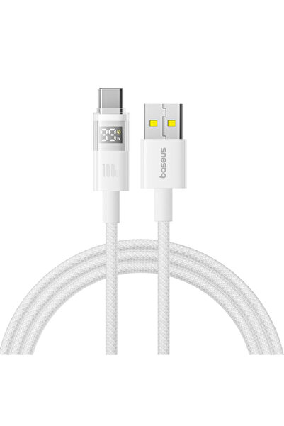 Baseus USB-C Data Cable Fast Charging, White,