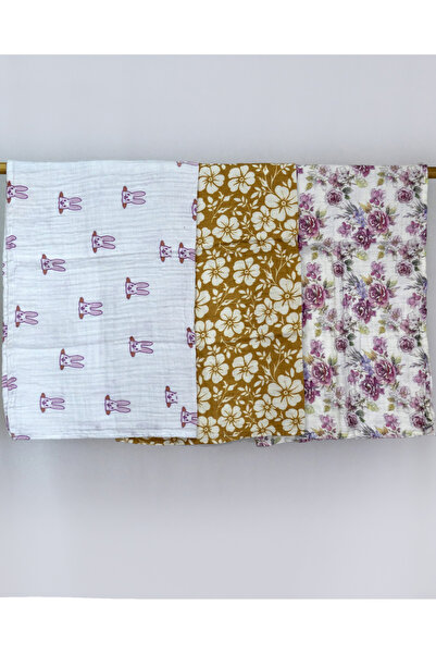 Mimiko غطاء موسلين بطبقتين 100% قطن فائق النعومة، يسمح بالتهوية، غطاء أطفال 8...