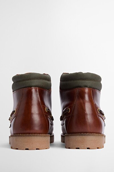 Barbour Tiller Moccasin Bot BR71 Mahogany