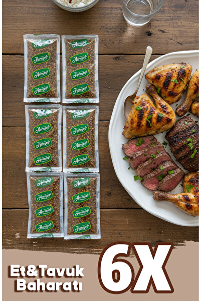 Harmanlı Baharat 6 Adet Et&Tavuk Mangal Baharatı (6x 18gr)