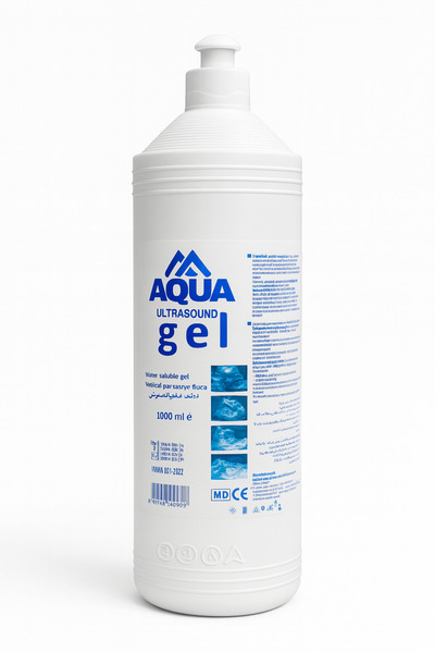 Aqua Ultrason Jeli 1000 ml Su Bazlı Hipoalerjenik Jel