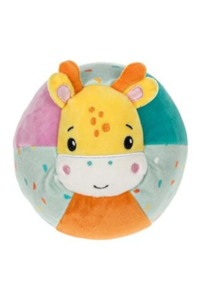 FISHER PRICE Minge zornăitoare textilă Girafă 12 cm -