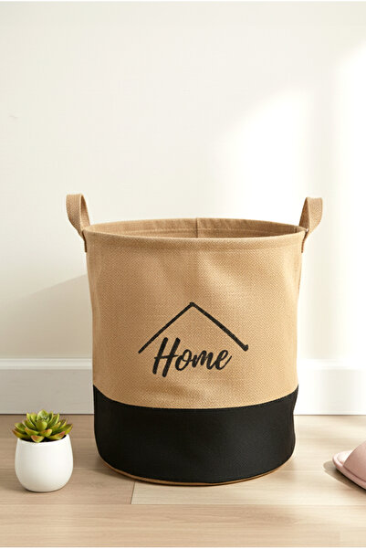 FH finehome Hoome Round Basket Black Large