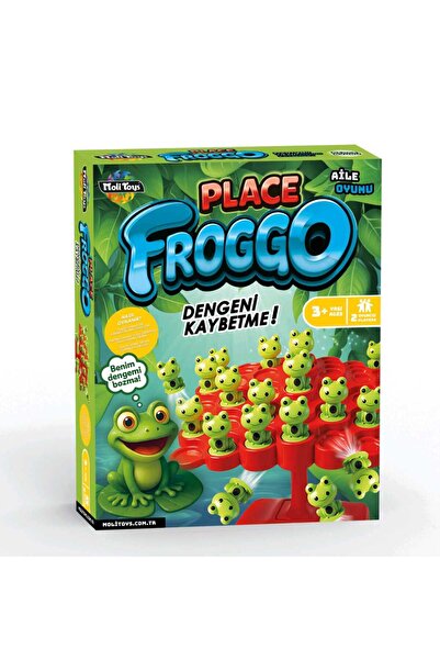 Moli Toys Place Froggo Kurbağa Denge Ebeveyn Çocuk Etkileşimi Oyunu Eğitici O...