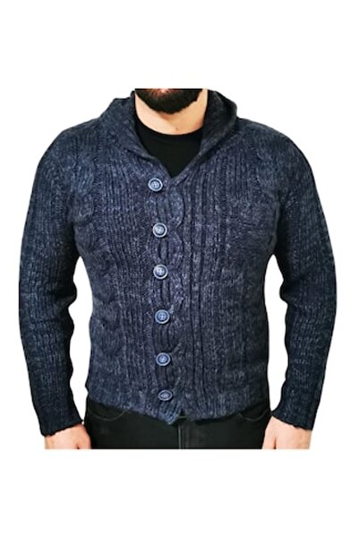 Piazza Italia Cardigan/Pullover Piazza Italia, regular fit, thick for men, size S