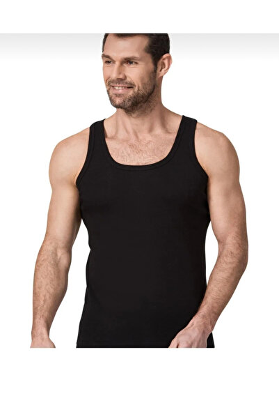 Namaldı Men's Ribbed Cotton Camisole T-Shirt 1 Piece