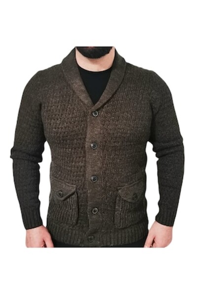 Piazza Italia Cardigan/Sweater Piazza Italia, Regular Fit, Thick for Men, Size XL