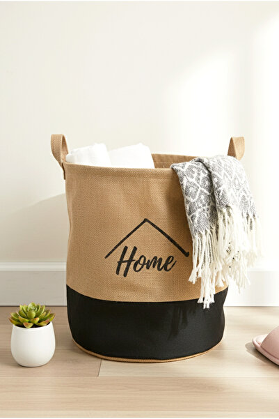 FH finehome Hoome Round Basket Black Large