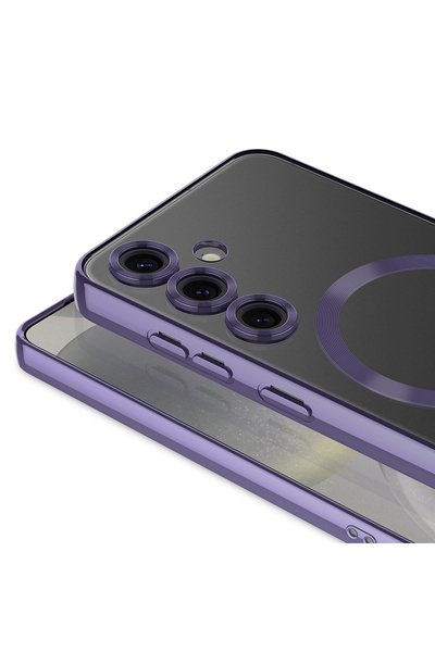 UnDePlus Samsung Galaxy A26 için Magsafe ile uyumlu Kılıf Kamera Lensli Korum...