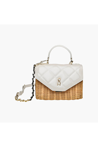 Steve Madden حقيبة كروس بودي مزخرفة بإغلاق بزر مغناطيسي