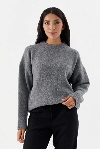 Shopping Shop سترة تريكو رمادية