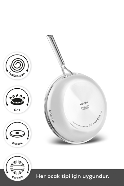 Karaca Plasma Steel 316+ 3Ply Frying Pan 20 cm