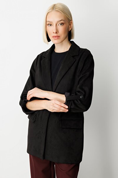 Ekol Suede Jacket with Flap Pockets