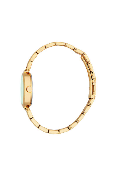 Esprit Women's Gold/Dark Green Watch | Es1l502m0035