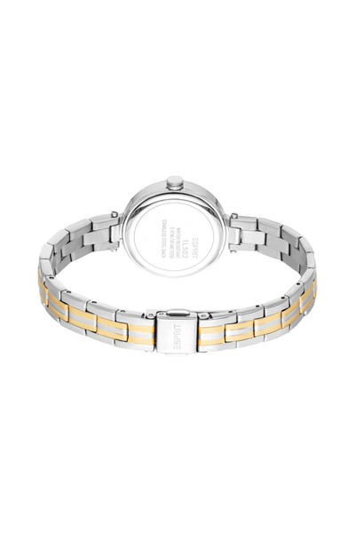 Esprit Women's Silver/Gold Watch | Model Es1l502m0055