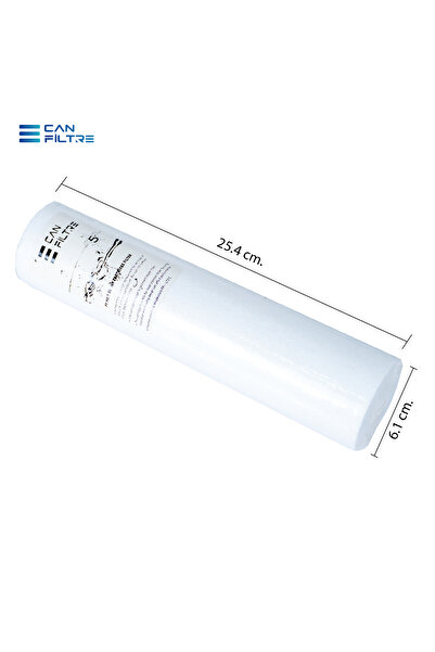 Can Filtre Spun Sediment Filtre 10″ –5 Mikron – Açık Kasa Artımalarla Uyumlu ...