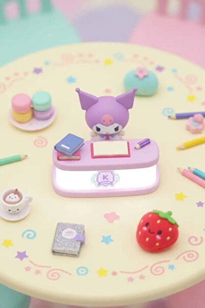 SANRIO Lisanslı Dekoratif Masa Lambası (Kuromi)