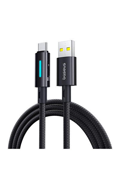 Baseus Fast Charge USB to Type-C Cable 100W Lit, 1m, black