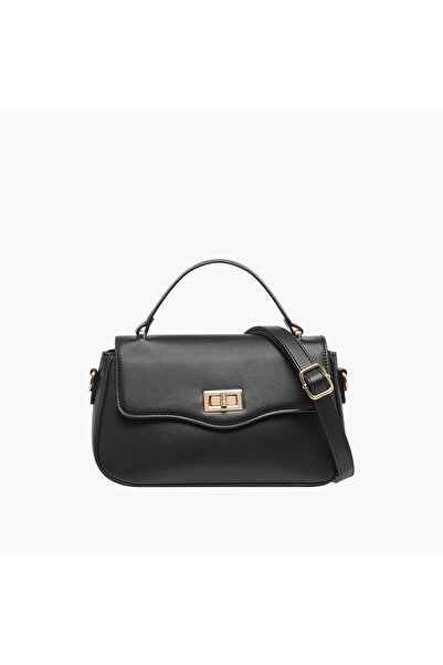 Adore Solid Crossbody Bag with Grab Handle