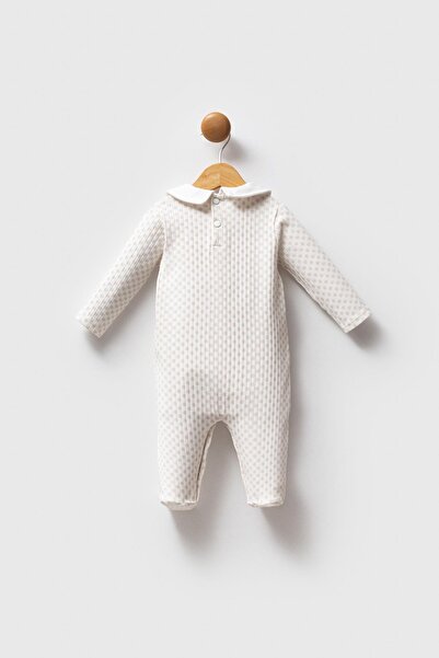 U.S. Polo Assn. Baby Girl White Booties Jumpsuit