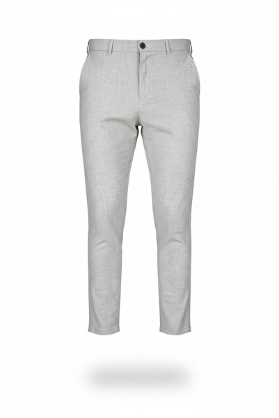 hello7 Men's Slim Fit Straight Cut Cotton Chino Trousers