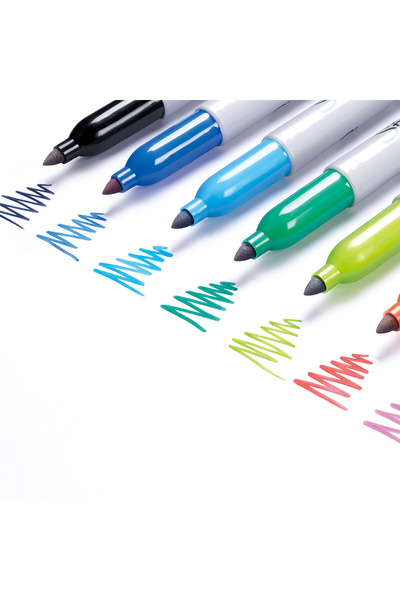 Sharpie Set of 20 Fine Point markers, assorted colors, bullet tip 0.9 F