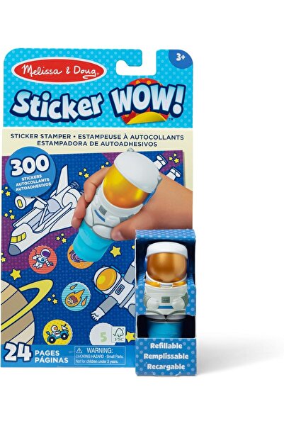 Melissa & Doug مجموعة ملصقات أنشطة الفضاء