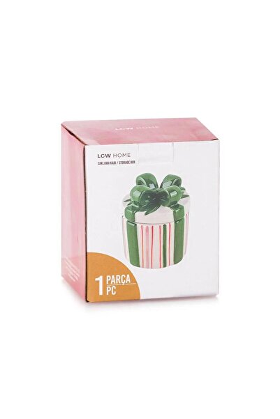 LC Waikiki Printed Ceramic Storage Container 8 cm (W5)